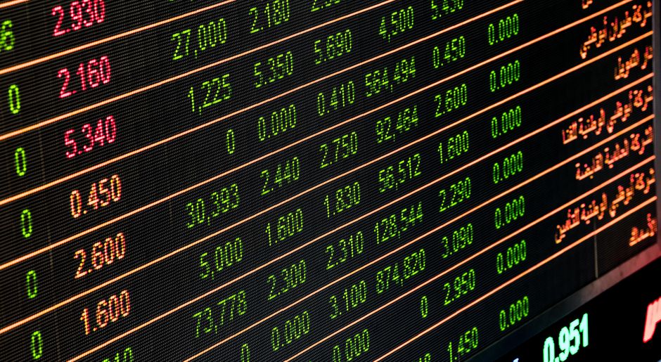 Professional trading station displaying live market charts and prop firm analytics