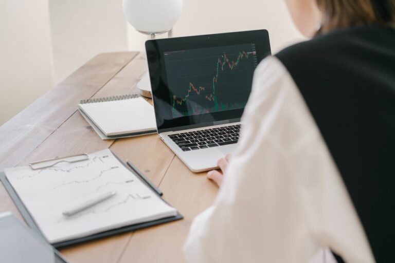 Professional futures trading setup with financial charts and order execution terminals